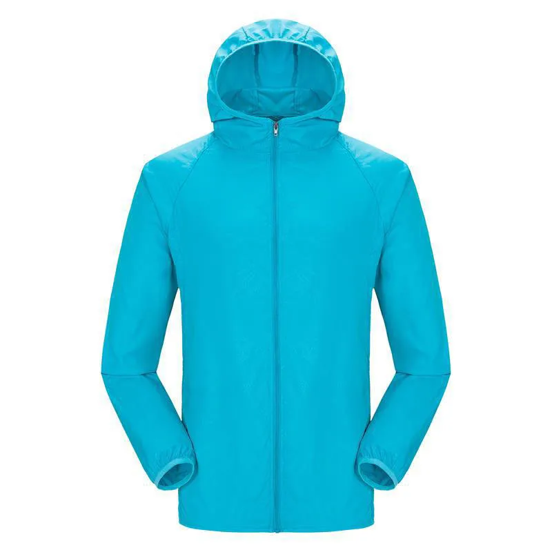 Quick Dry Skin Coat Sunscreen Waterproof UV Women thin Army Outwear Ultra-Light Windbreake Jacket Men Windproof Jacke | Спорт и