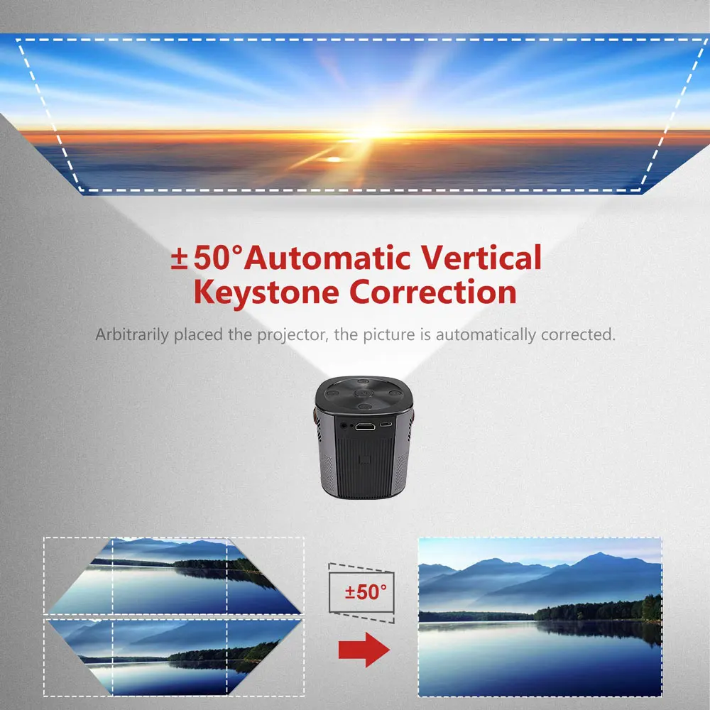 Портативный проектор Wejoy DL A3 Pocket с HIFI динамиком Andorid HDMI Type C LED Video Handy Тор для