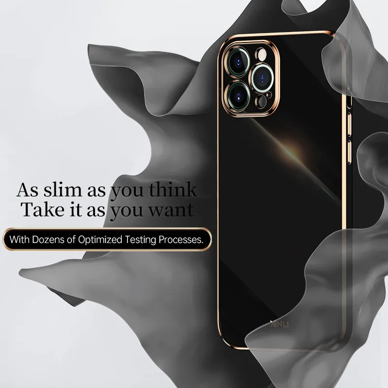 Мягкий силиконовый чехол с гладким желеобразным покрытием для iphone 12 pro max из ТПУ