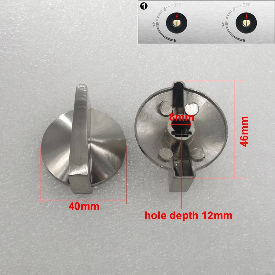 Встроенная ручка для плиты переключатель газовой аксессуары металлическая 8 мм |