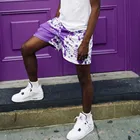 Шорты мужские летние из быстросохнущей дышащей сетки, в стиле хип-хоп, 2021