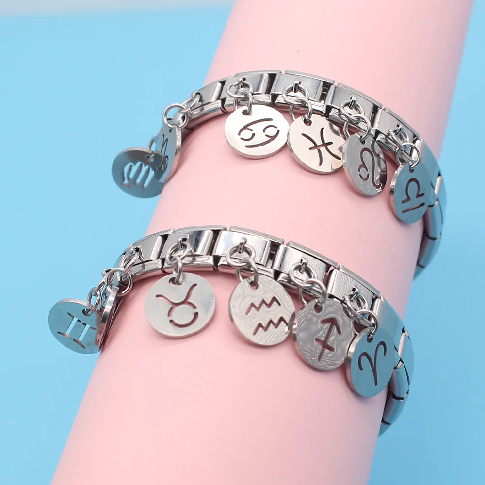 Hapiship оригинальная полировка для резки маргариток 12 созвездий итальянский Шарм