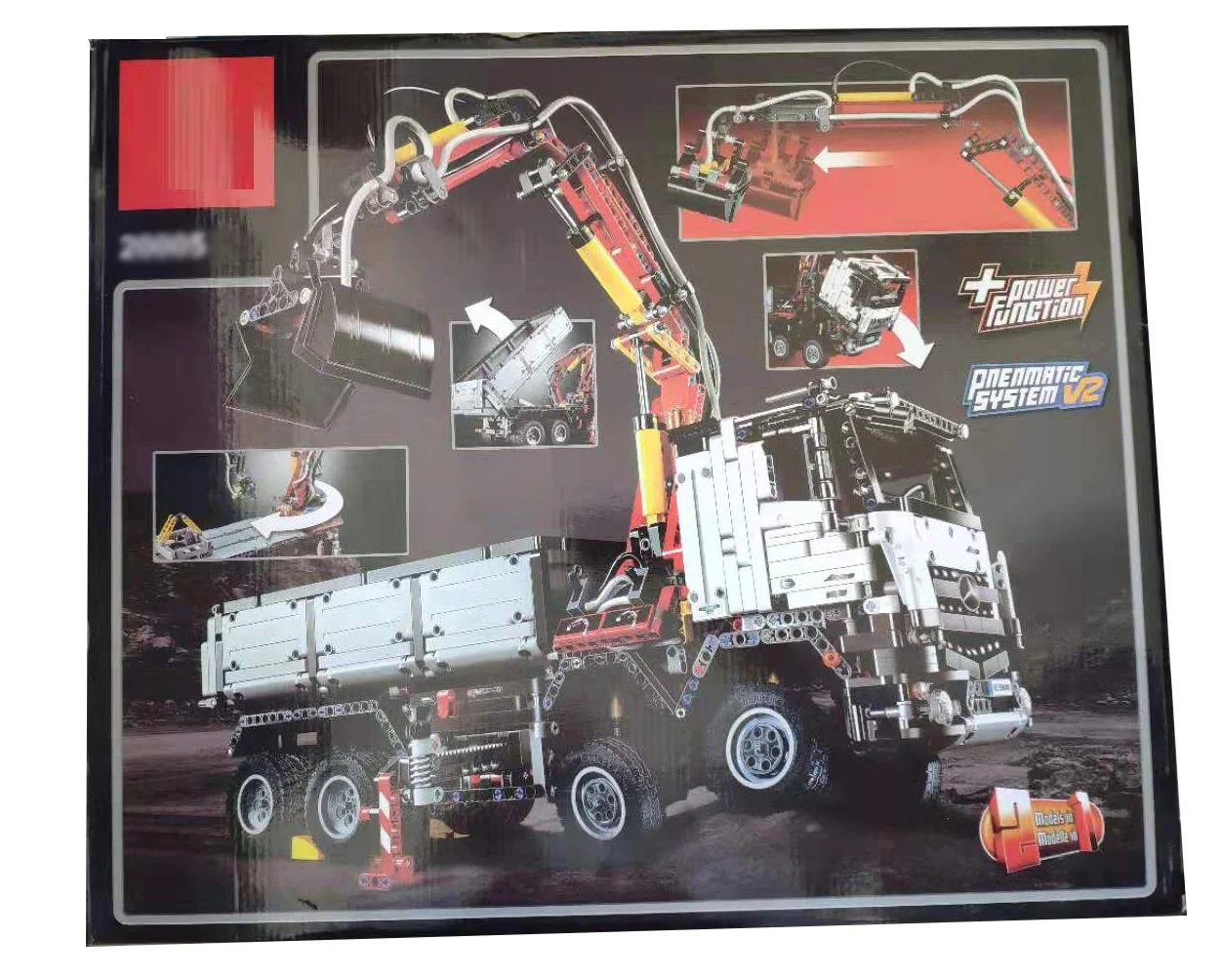 3245 шт 2019 Новая серия Technic Arocs грузовик блоки наборы обучающие игрушки для детей |
