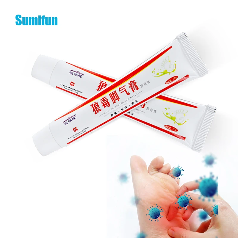 

1Pc 20g Beriberi Cream Treatment Anti Foot Odor Sweat Itching Peeling Feet Care Antibacterial Antipruritic Anti-inflammatory