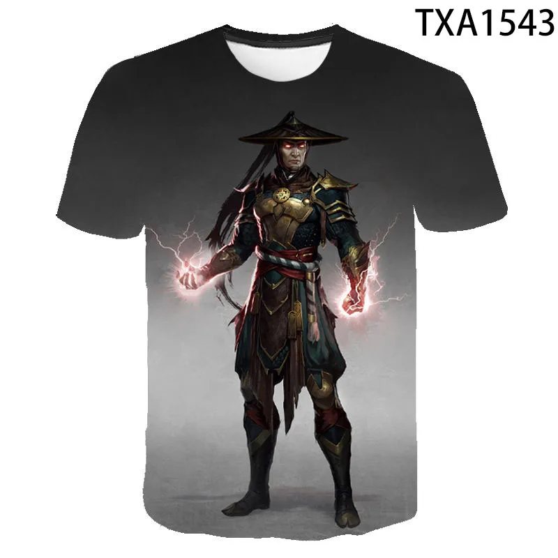 

Oversized t-shirt Monie Mortal Kombat Fashion Streetwear Men T-Shirts 3D Printed T Shirt Short Sleeve Casual Cool Tops Tee