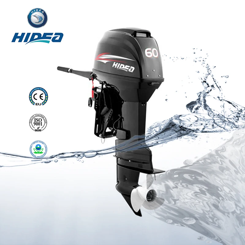 Outboard Motor HIDEA 2 Stroke 60hp Boat Engine