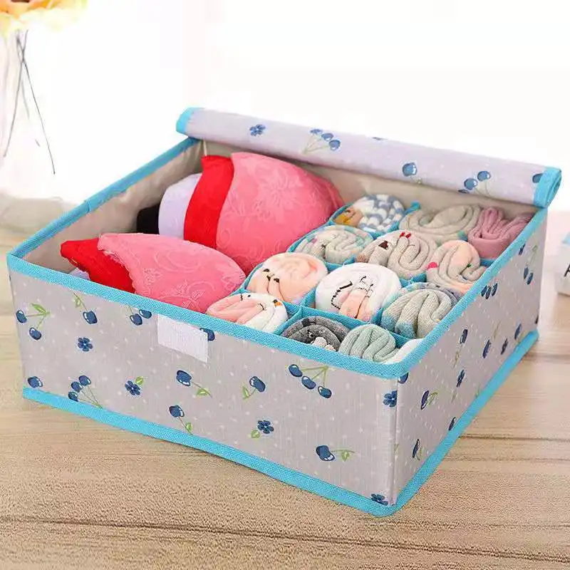 

Underwear Bra Organizer Storage Box Drawer Closet Organizers Boxes For For Underwear Scarfs Socks Bra Hot Sale