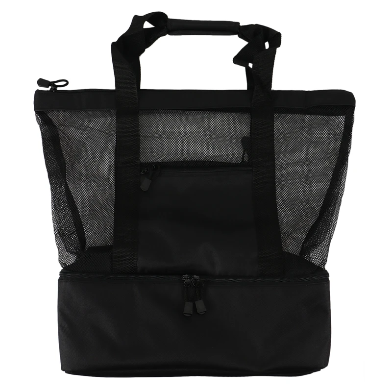 

Summer Beach Tote Bag Waterproof Multiple Pockets Summer Totes For Towels Anti Dust Bottom Beach Bag Large Capacity