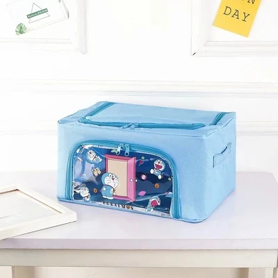 

IVYYE Doraemon Fashion Anime Portable Travel Bag Reusable Tote Foldable Handbags Luggage Storage Bags New