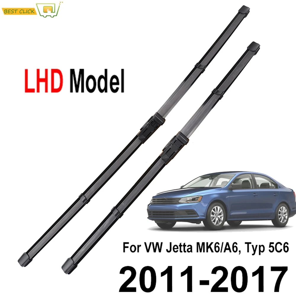 Misima Windshield Windscreen Wiper Blades For VW Jetta 6 A6 2012 - 2018 Front Window Wiper 2017 2016 2015 2014 2013 Specific Fit