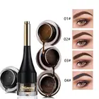 Крем для бровей BSIMONE TSLM1, 4 цвета, стойкий водостойкая краска гель для бровей с коричневой Тонировкой, жидкая кисть для бровей