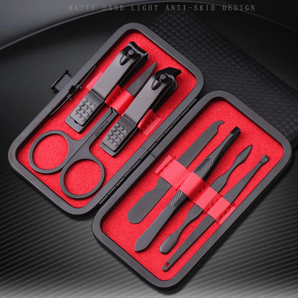 15/7 шт Набор для стрижки ногтей Педикюр из нержавеющей стали фрезы маникюр акне