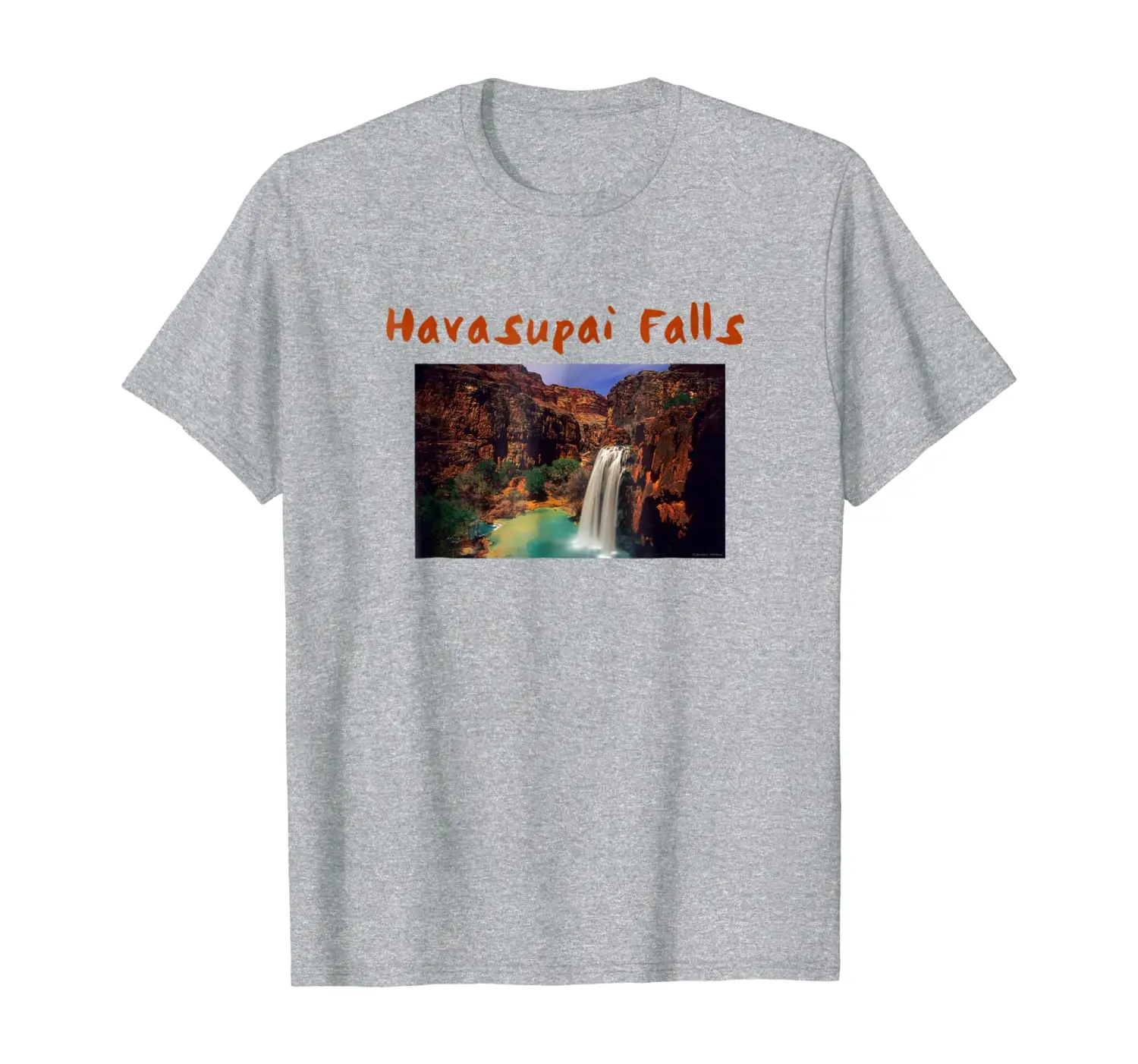 Походная рубашка для Большого каньона Havasupai Falls водопад Havasu|Мужские футболки| |