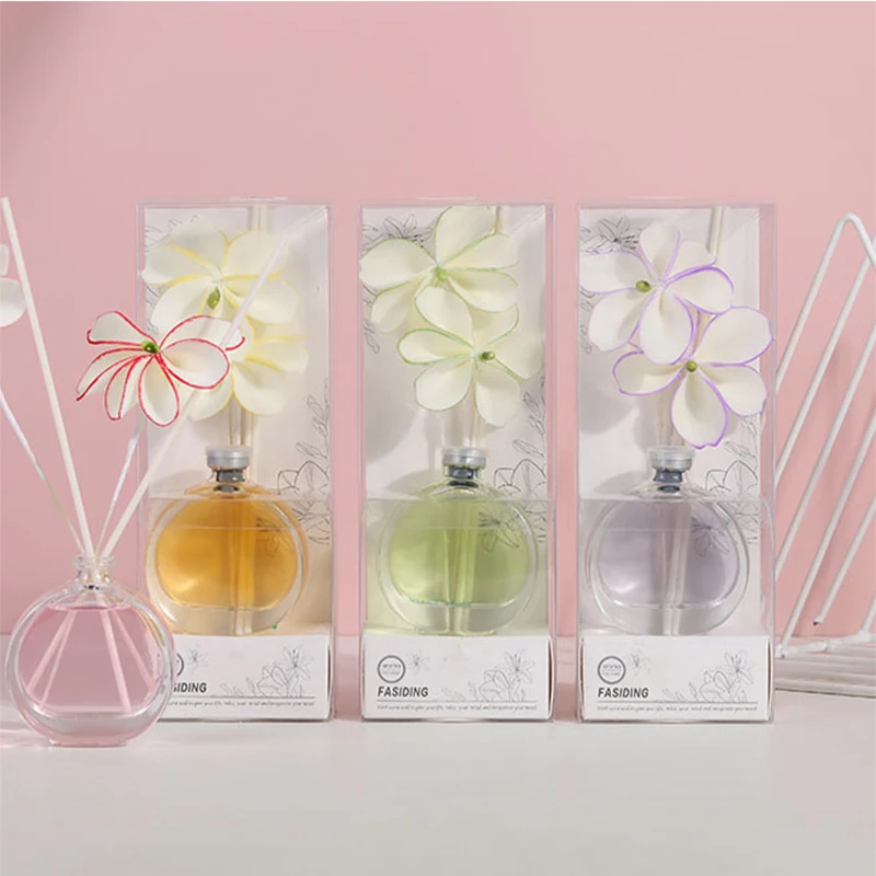 1pcs Ins Popular Reed Diffuser with 30ml Aromatherapy Essential Oil Dried Flower and Natural Rattan Sticks Photo Props | Дом и сад