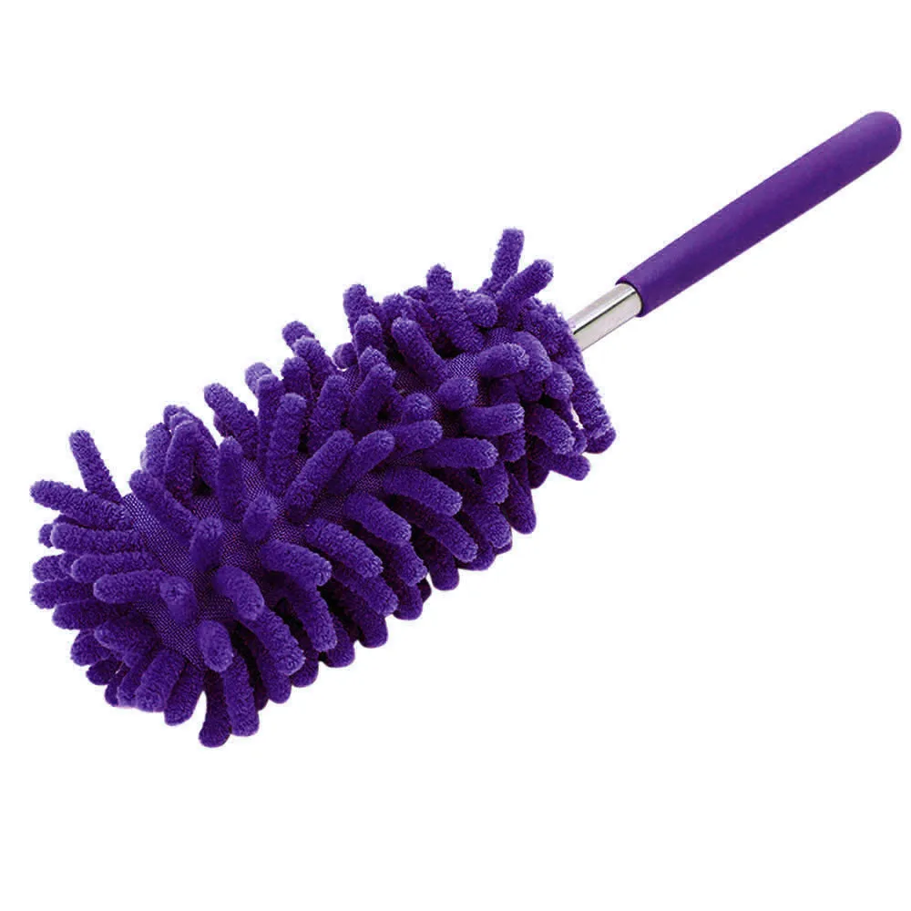 Telescopic Microfibre Duster Extendable Cleaning Home Car Cleaner Dust Handle Mites Portable Dusting Brush Sweep Tool Xmas | Дом и сад