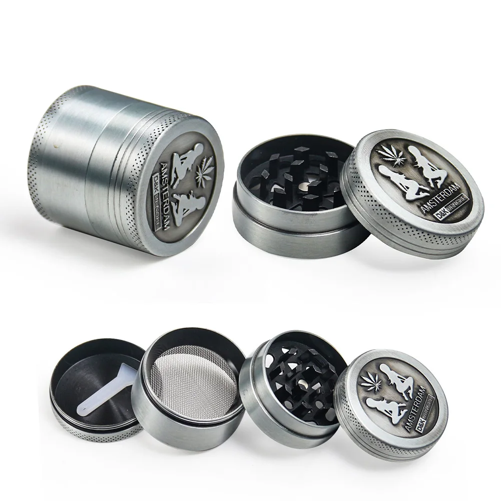 4 Слои измельчитель дробилка для трав и водорослей 40 мм травы Специи сорняков