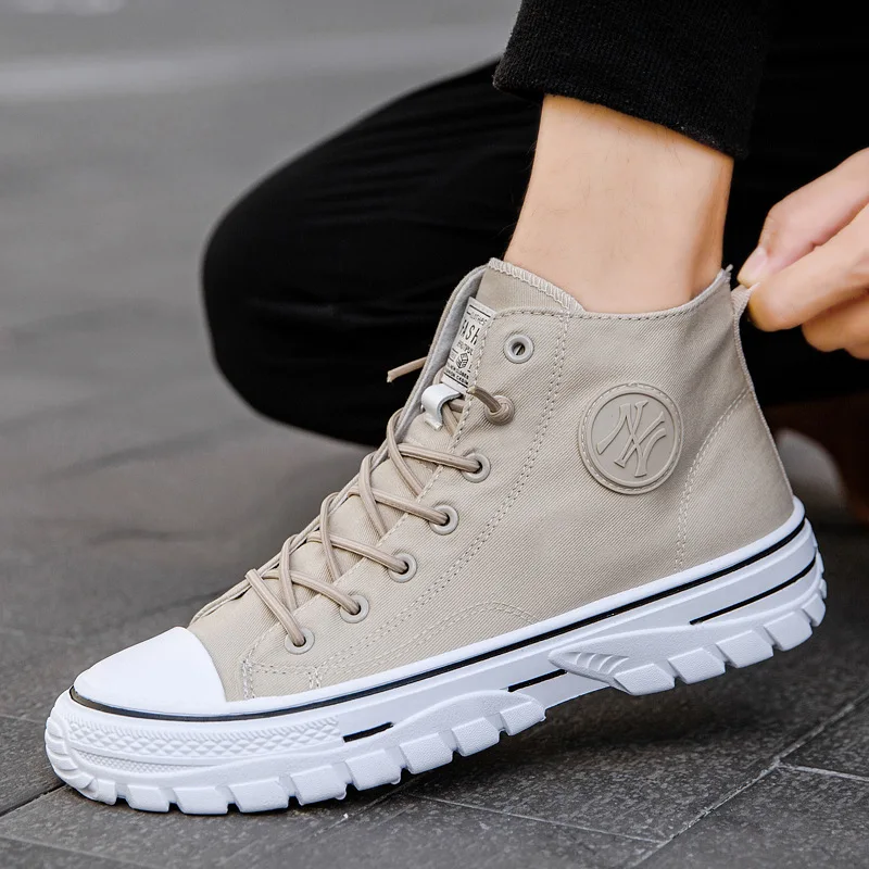 

2021 new high canvas shoes