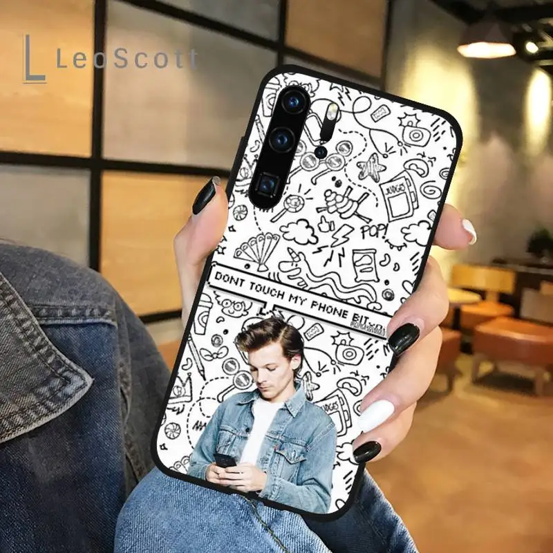 

One Direction Louis Tomlinson Phone Case For Huawei honor Mate P 9 10 20 30 40 Pro 10i 7 8 a x Lite nova 5t