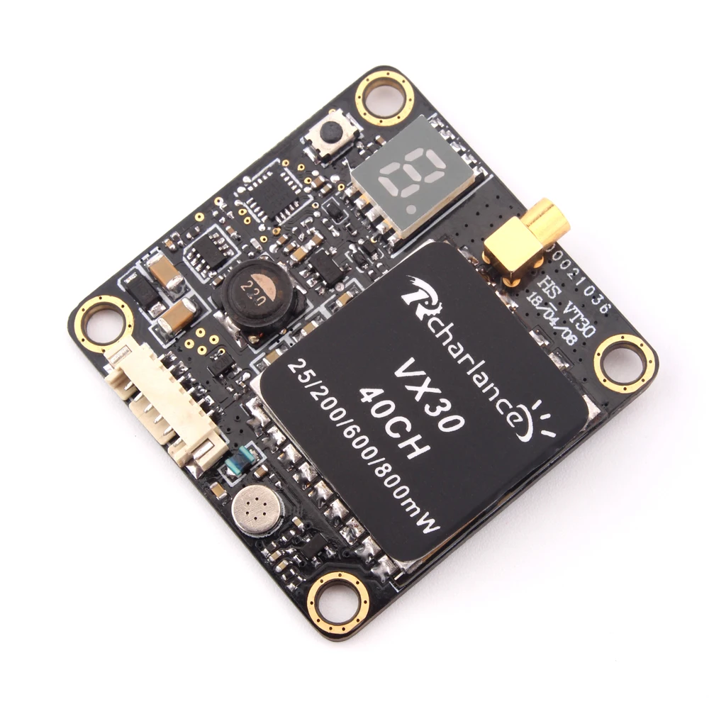 VX30 5 8G 40CH 25mW 200mW 600mW 800mW регулируемый видеопередатчик VTX 2 6S 30X30mm для FPV гоночных