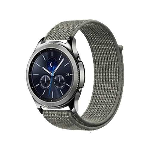 30-sprucc fog 22 мм/20 мм huawei watch gt 2 ремешок для samsung galaxy watch 46 мм 42 мм gear S3 Frontier active 2 40 мм 44 мм S2 amazfit ремешок Bip - Цвет ремешка: 30-sprucc fog