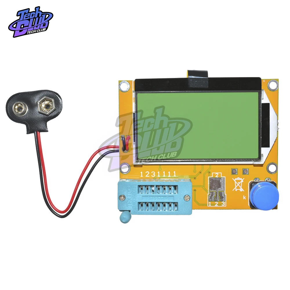 Цифровой тестер транзисторов с ЖК-дисплеем LCR-T4 измеритель емкости диодного