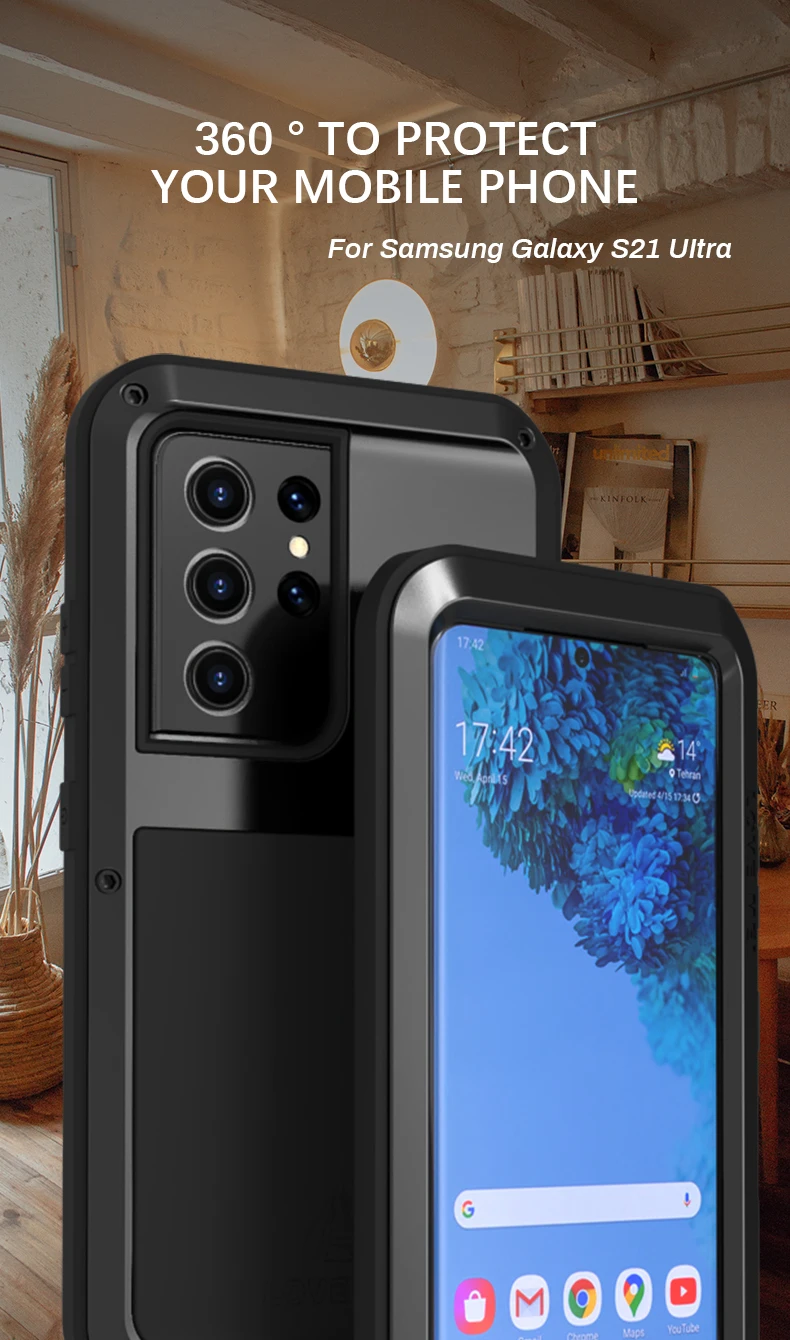 for samsung galaxy s21 s20 s10 s10e 5g case love mei shock dirt proof water resistant metal armor cover coque for s21 ultra plus free global shipping