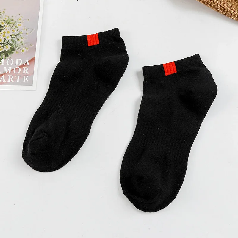 

5 Pair Breathable Man Boat Socks Summer Cotton Sport Men's Dress Socks FashionComfortable Casual Socks Male Meias