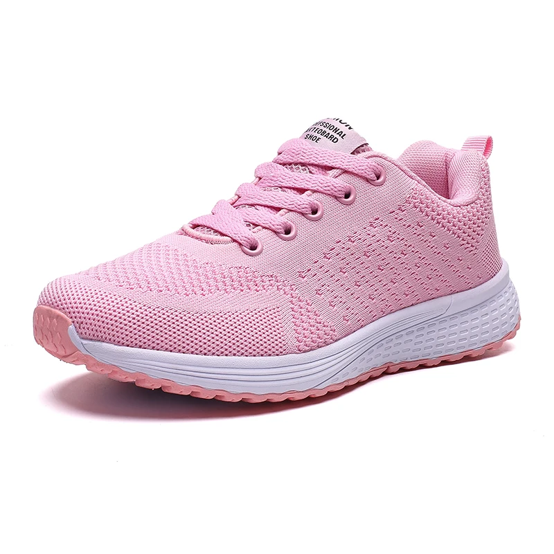 G88 Pink STQ; коллекция года; осенние кроссовки; женская обувь на плоской подошве; женские повседневные кроссовки из дышащего сетчатого материала на шнуровке; женская обувь; Женская прогулочная обувь; A08 - Цвет: G88 Pink