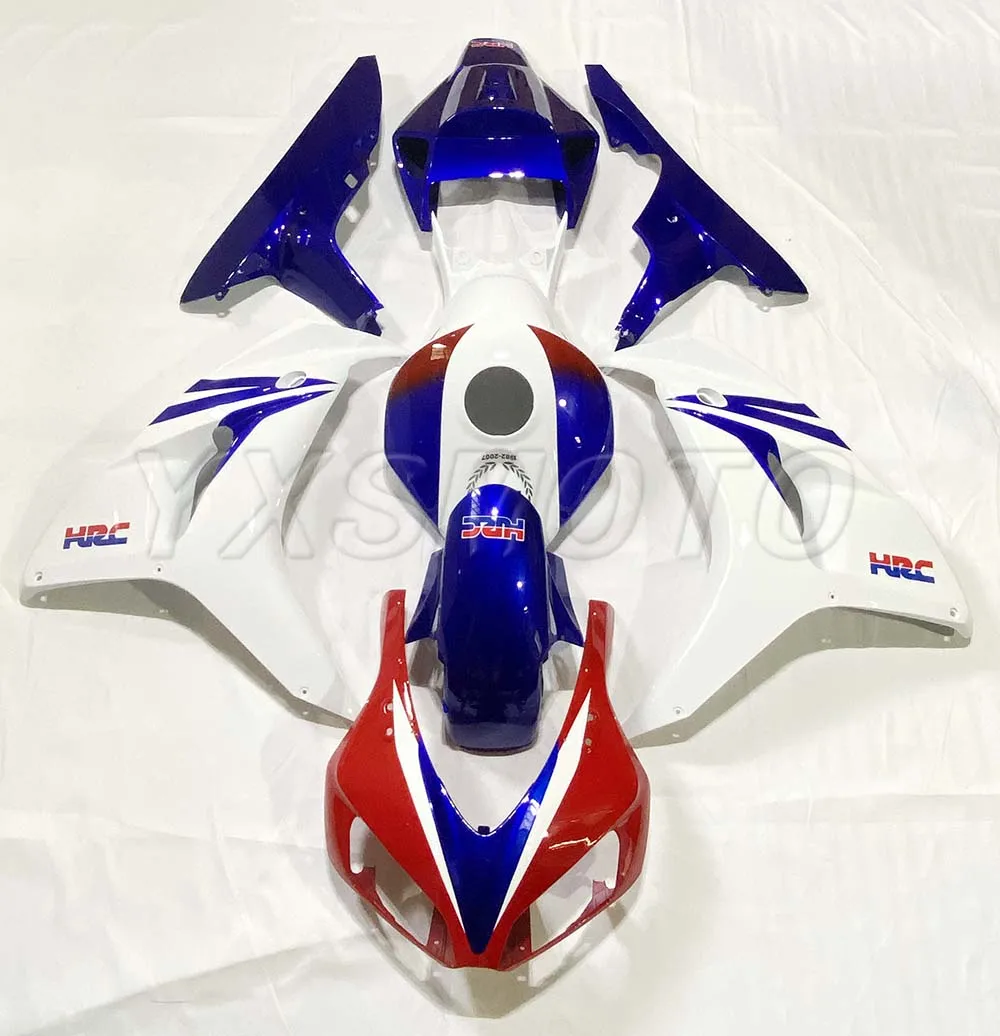 Абсолютно Новый механический Инжекционный обтекатель для cbr1000 2006 2007 белый синий