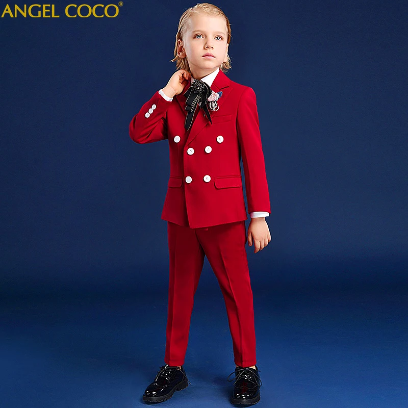 

Suit for Boy Single Breasted Boys Suits for Weddings Costume Enfant Garcon Mariage Boys Blazer Jogging Garcon Kids Suits Wedding