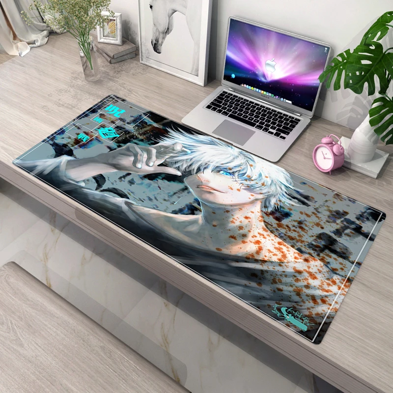 

Mouse Mat Anime Jujutsu Kaisen Pc Gamer Complete DeskMat Long Mousepad Table Pad Speed Sexy Computer Extended Cute Mouse Pad Xxl