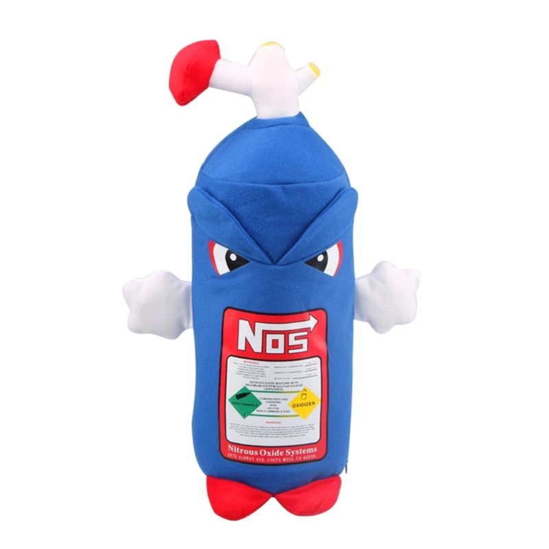 

Car Neck Pillow, Lumbar Cushion Headrest Nitrogen Bottle Design Plush Headrest Pain Relief Support Cushion Travel