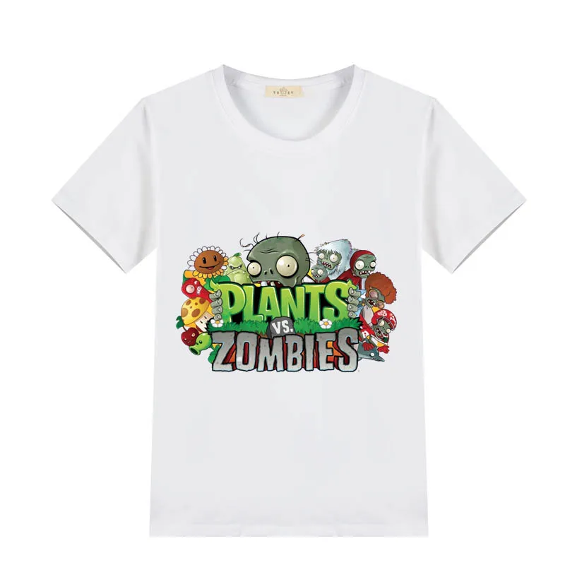 

PVZ t shirt Children's t shirts Cartoon boys Short Sleeve T-Shirt Boys Summer Girls Toddlers Fashion Baby Children Clothing