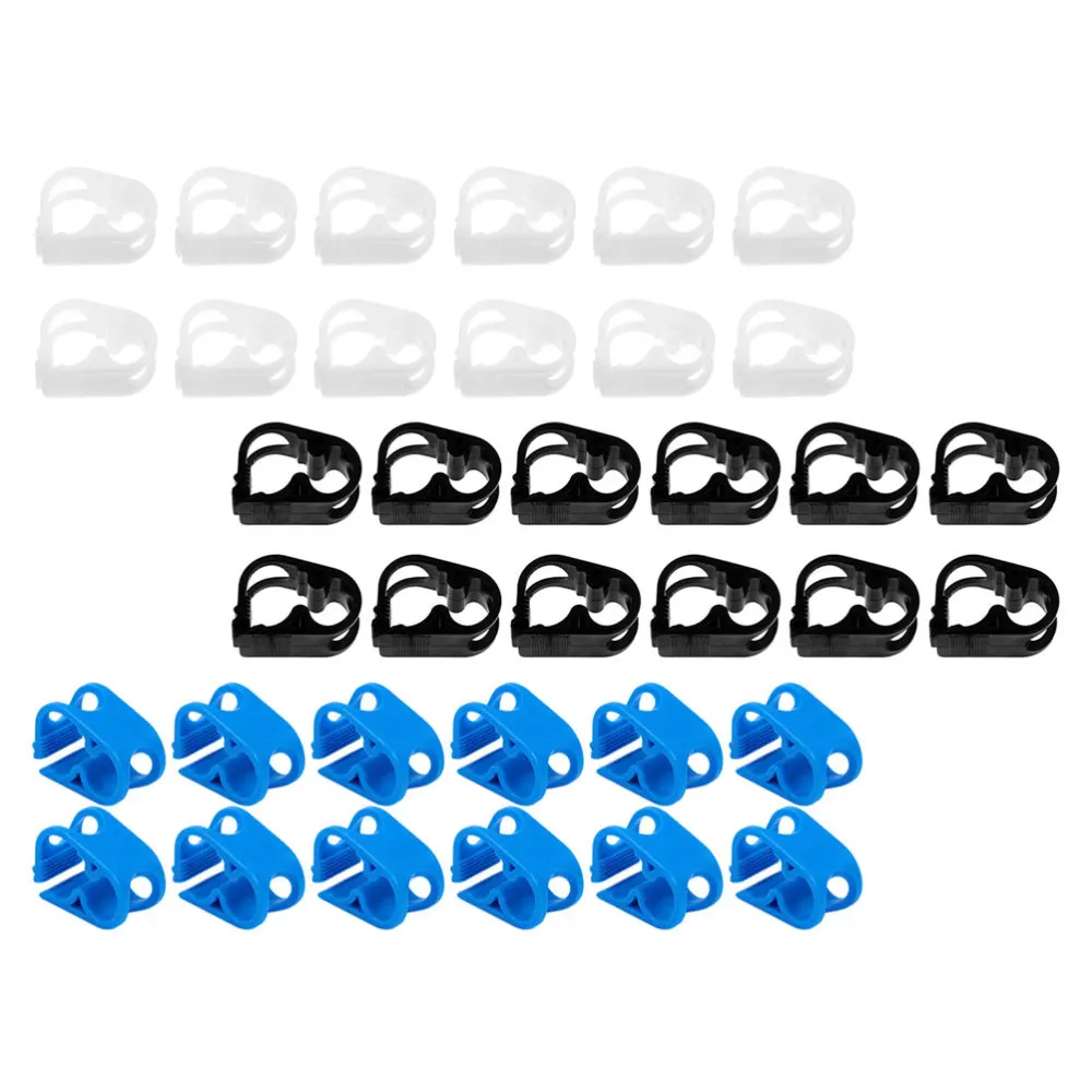 

36Pcs Adjustable Tube Clamps Shut Off Hose Clamp for Aquarium Infusion Bottle