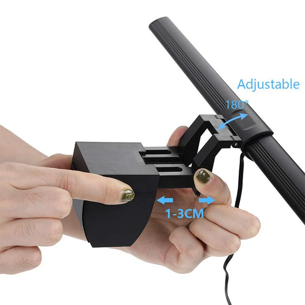 

Computer Screen Light Bar USB Dimming Screen Hanging Monitor Light Reading Eye-Care Adjustable Brightness Desk LED Office Lamps