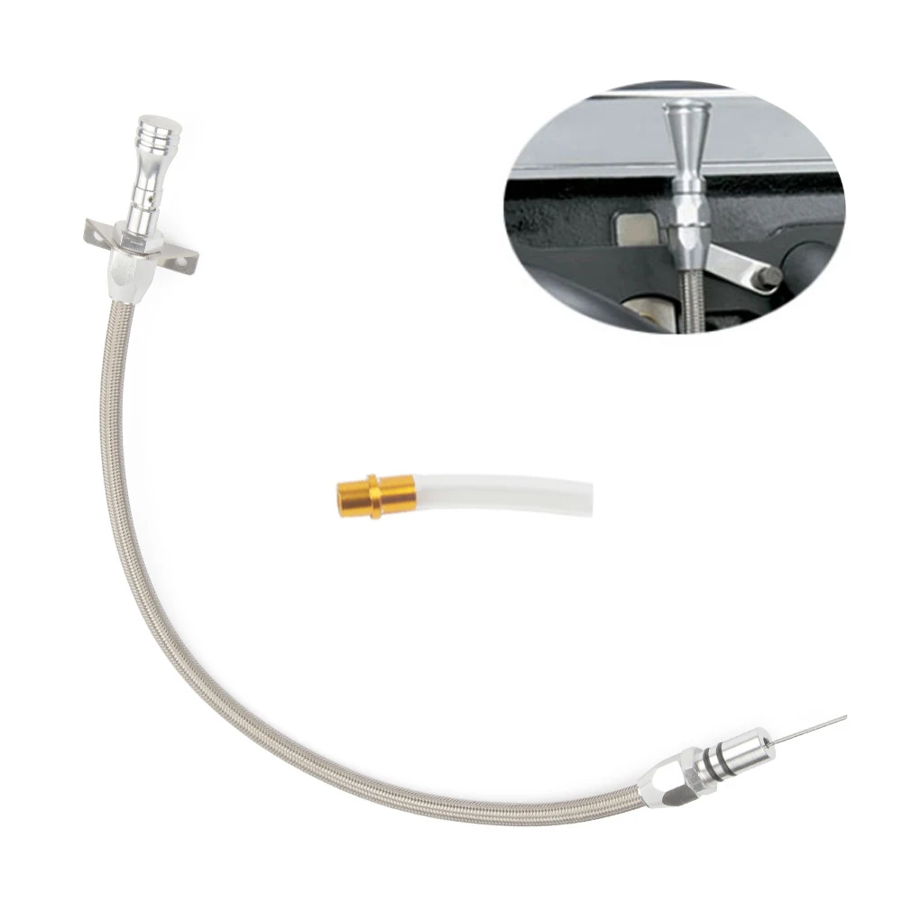 21 дюймов из нержавеющей стали гибкий автомобильный трансмиссионный масляный щуп