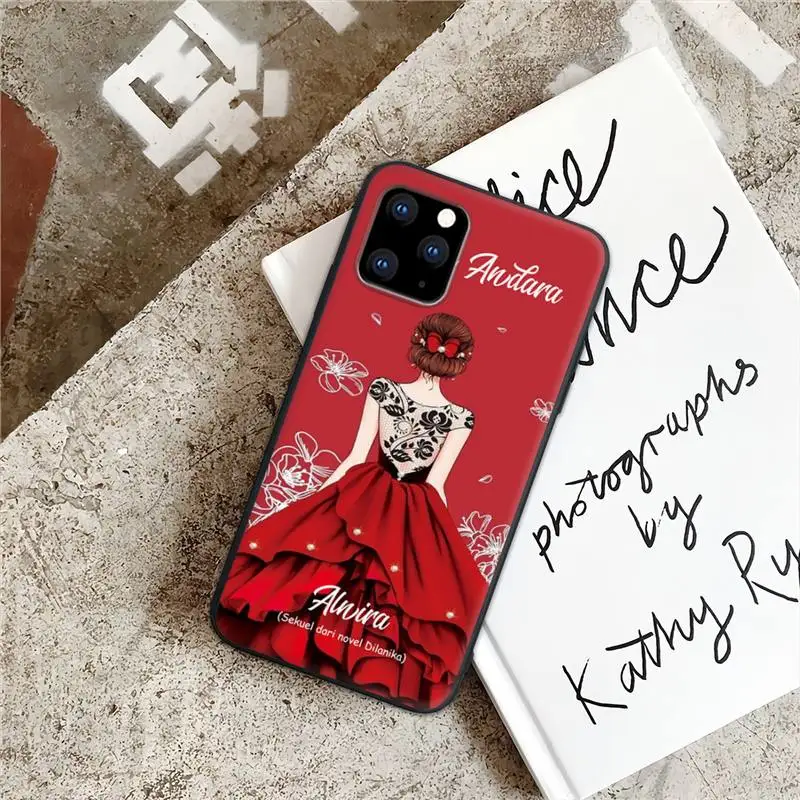 

Luxury Woman Muslim Islamic Gril Eyes Black Mobile Phone Case Cover For IPhone 12 11 Pro Max Xs X Xr 7 8 6 6s Plus 5 5s Se 2020