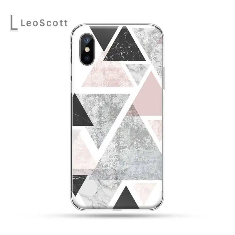 

marble geometry Colorful pattern Phone Case For iphone 12 5 5s 5c se 6 6s 7 8 plus x xs xr 11 pro max mini