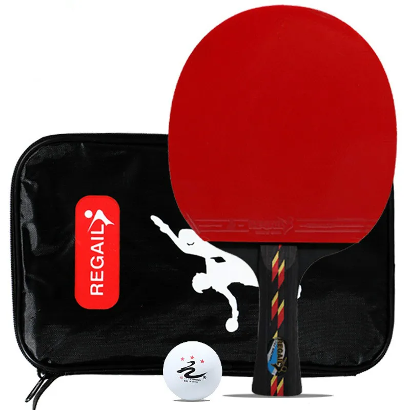 Усовершенствованная ракетка для настольного тенниса горизонтальная прямая |