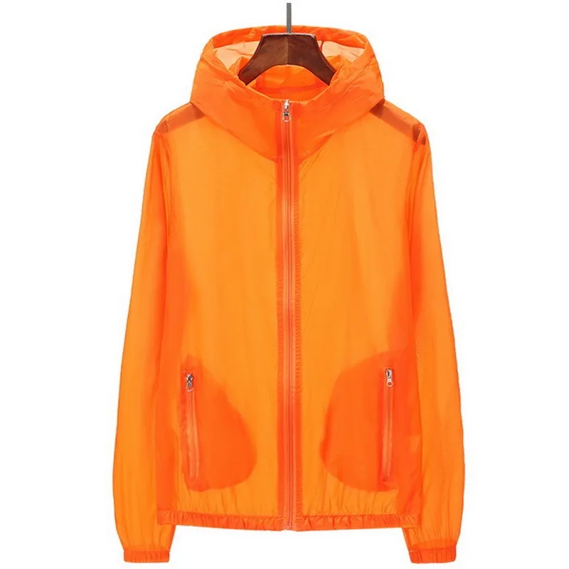

Hooded Jacket Men Women Waterproof Sun Protection Clothing Fishing Hunting Clothes Quick Dry Skin Windbreaker With Pocket