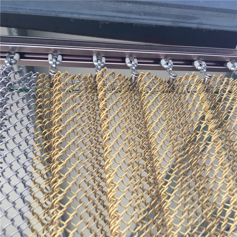 Гибкая Металлическая катушка драпировка Окно Сетка Занавес цепь занавес|curtain