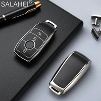 soft tpu car key full case cover shell protection for mercedes benz 2017 e class w213 2018 s class holder interior accessories