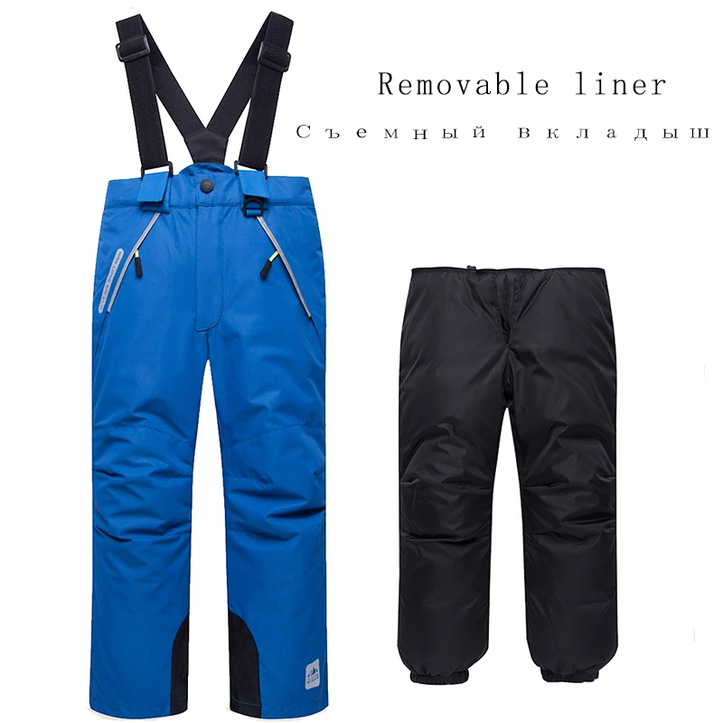 От 3 до 8 лет детские лыжные штаны зима 2020 высокое качество комбинезоны для