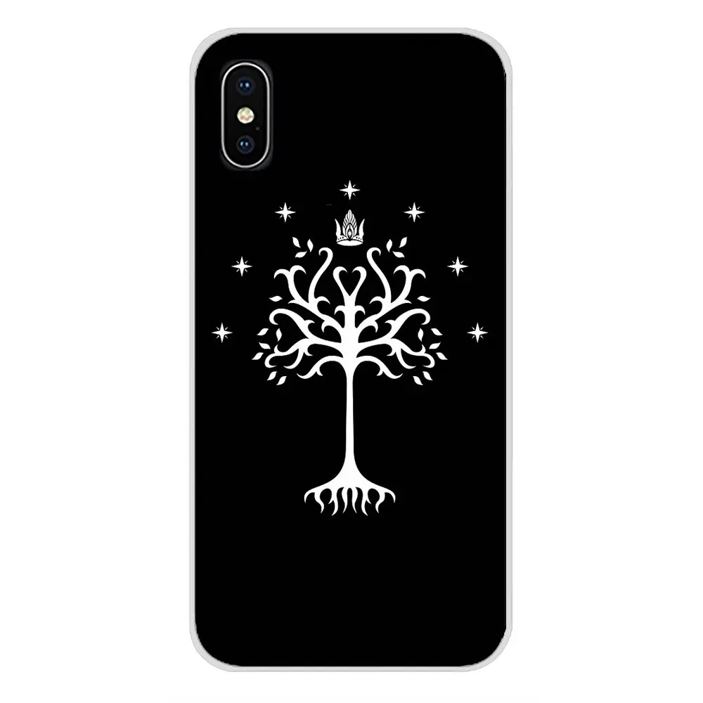 Силиконовый чехол Lotr с изображением белого дерева Gondor для Samsung Galaxy S3 S4 S5 Mini S6 S7 Edge S8