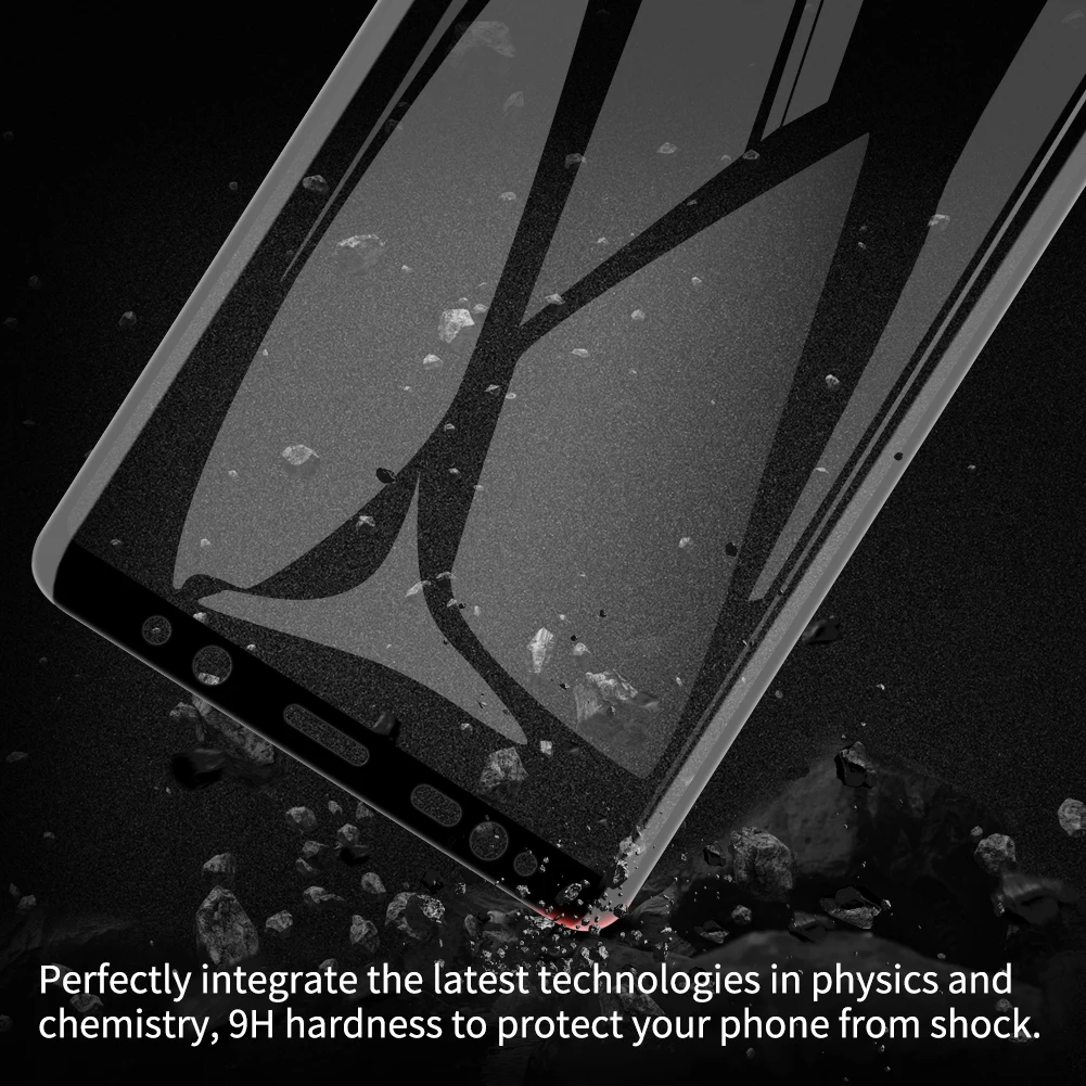 Arc cuvred полное покрытие стекло для samsung Galaxy s9 plus note 8 9 закаленное стекло Nillkin DS+ Max Защитная пленка для экрана