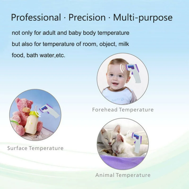 

Bal Adult Infant Digital IR Body Thermometer Forehead Surface Temperature 2020
