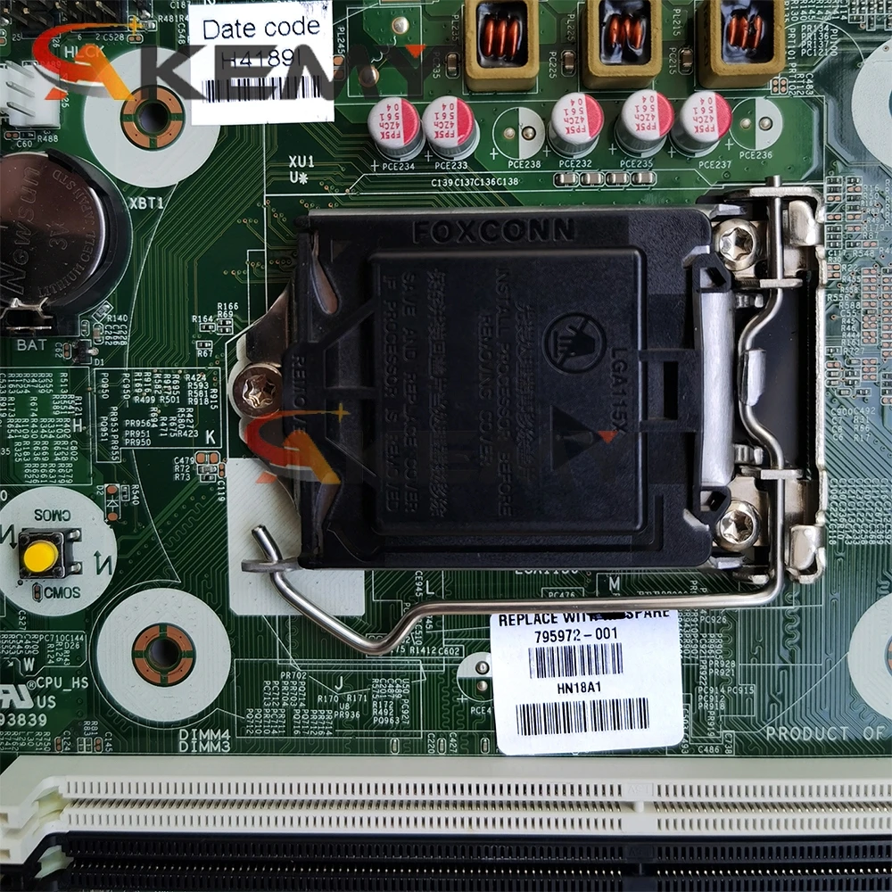 

High quality Desktop Motherboard FOR HP 600 G1 SFF LGA1150 Q85 696549-002 739682-001 739682-501 100% Tested Fast Ship
