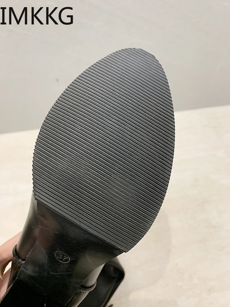 Женские сапоги выше колена Модная женская обувь Пикантные на высоком каблуке из