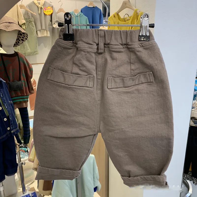 

2021 Children's Korean Autumn And Winter Pants For Boys Girls