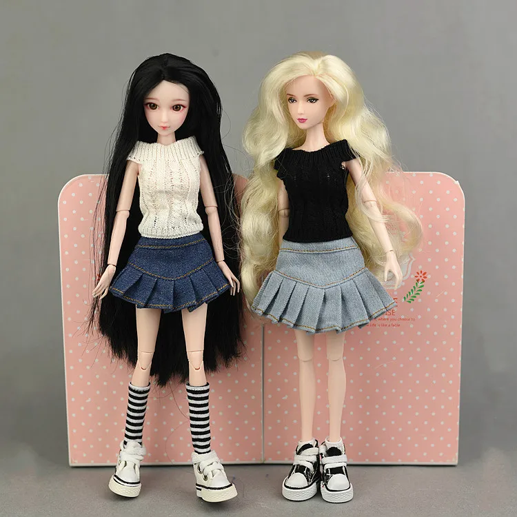 1 шт. юбка ручной работы Одежда для Барби Blyth 1/6 BJD платья Аксессуары кукол подарок